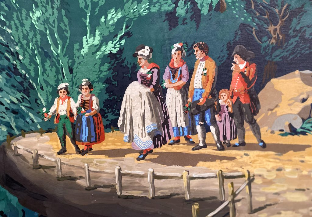 Learn more about the restoration of our Zuber wallpaper